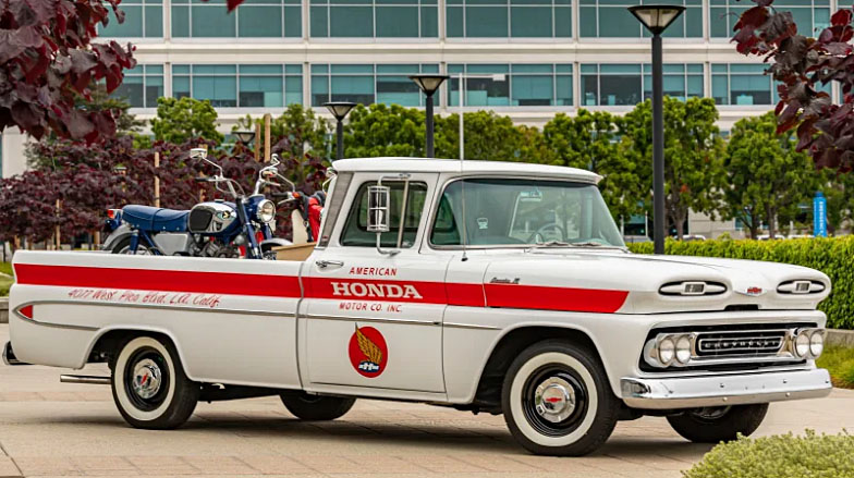 Honda USA chev delivery truck